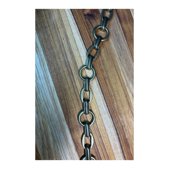 NWOT Anthropologie Double Sided Chain Belt  One Size main image 4